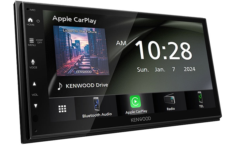 Kenwood D/Din Carplay Android Auto