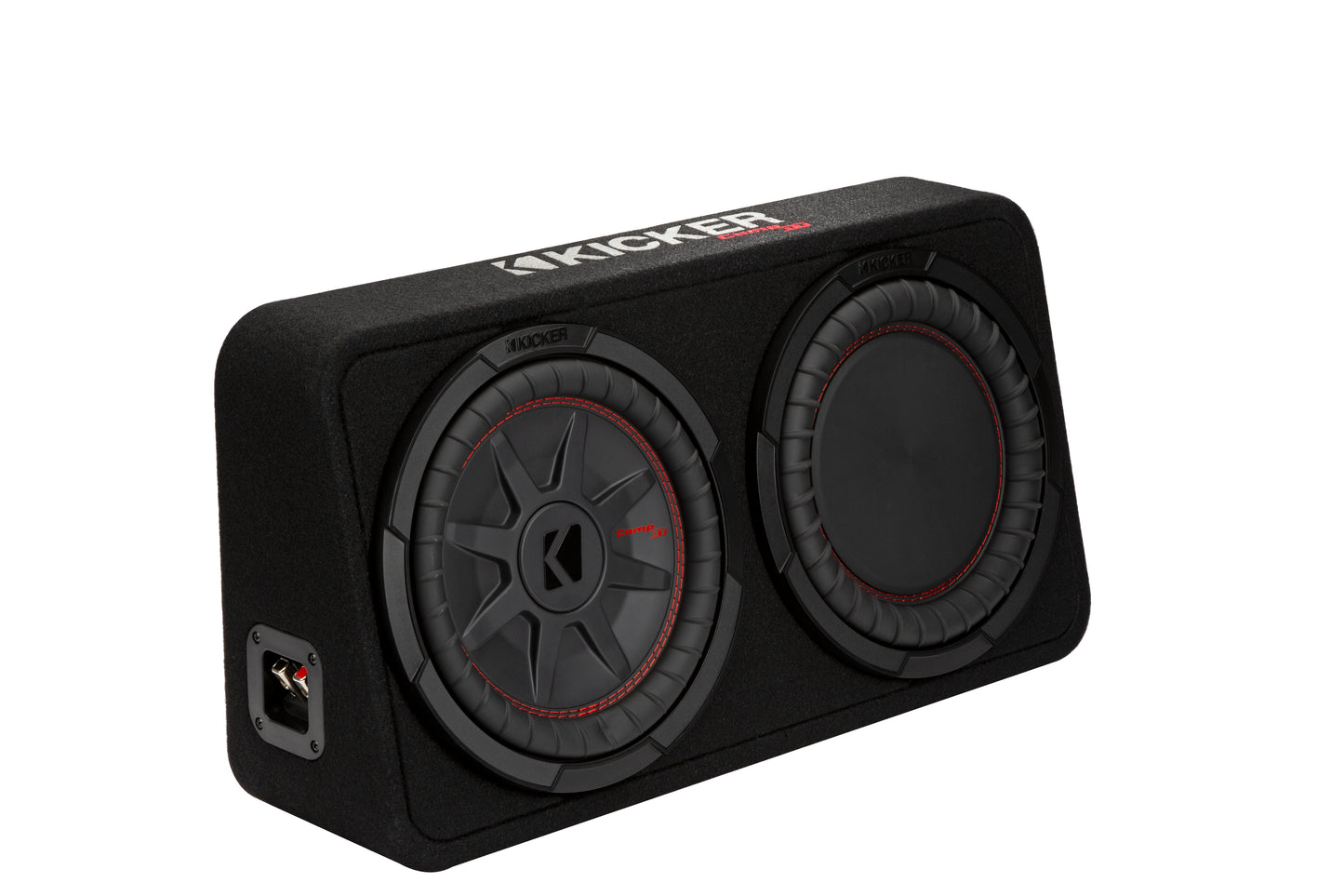 Kicker 48TCWRT102 10inch 2ohm Slim Loaded Subwoofer Enclosure