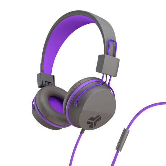 JLab JBuddies Studio Wired Kids Headphones Purple