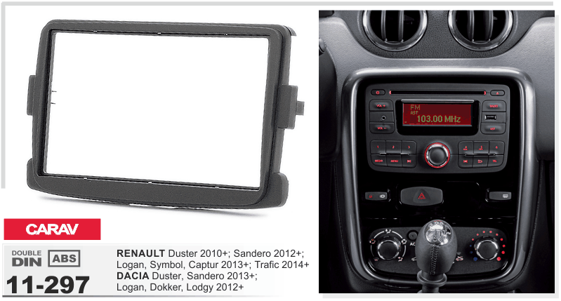 2-Din Renault Duster/Logan/Sandero