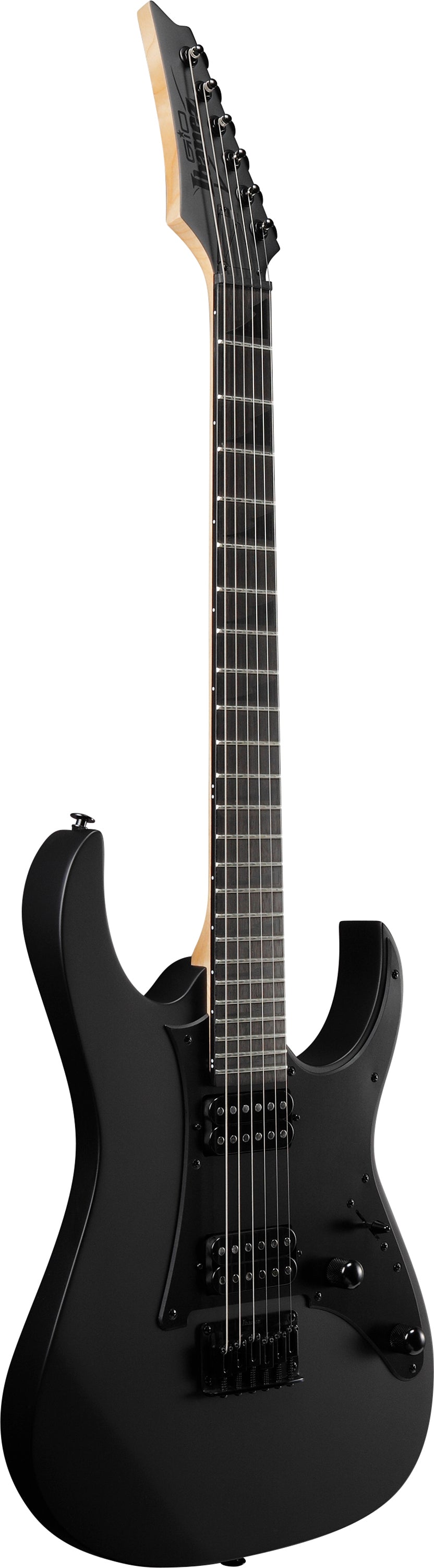 IBANEZ RG GIO SERIES POPLAR BODY BLACK ON BLACK H-H