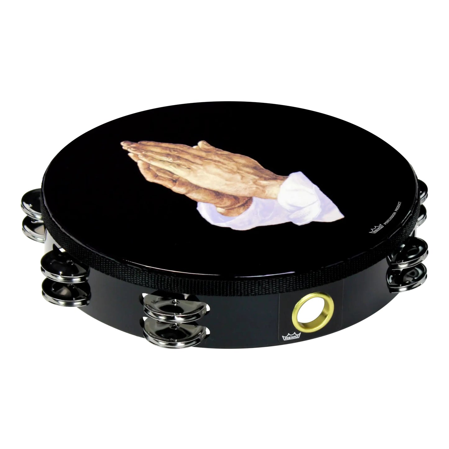 REMO 10IN RELIGIOUS TAMBOURINE