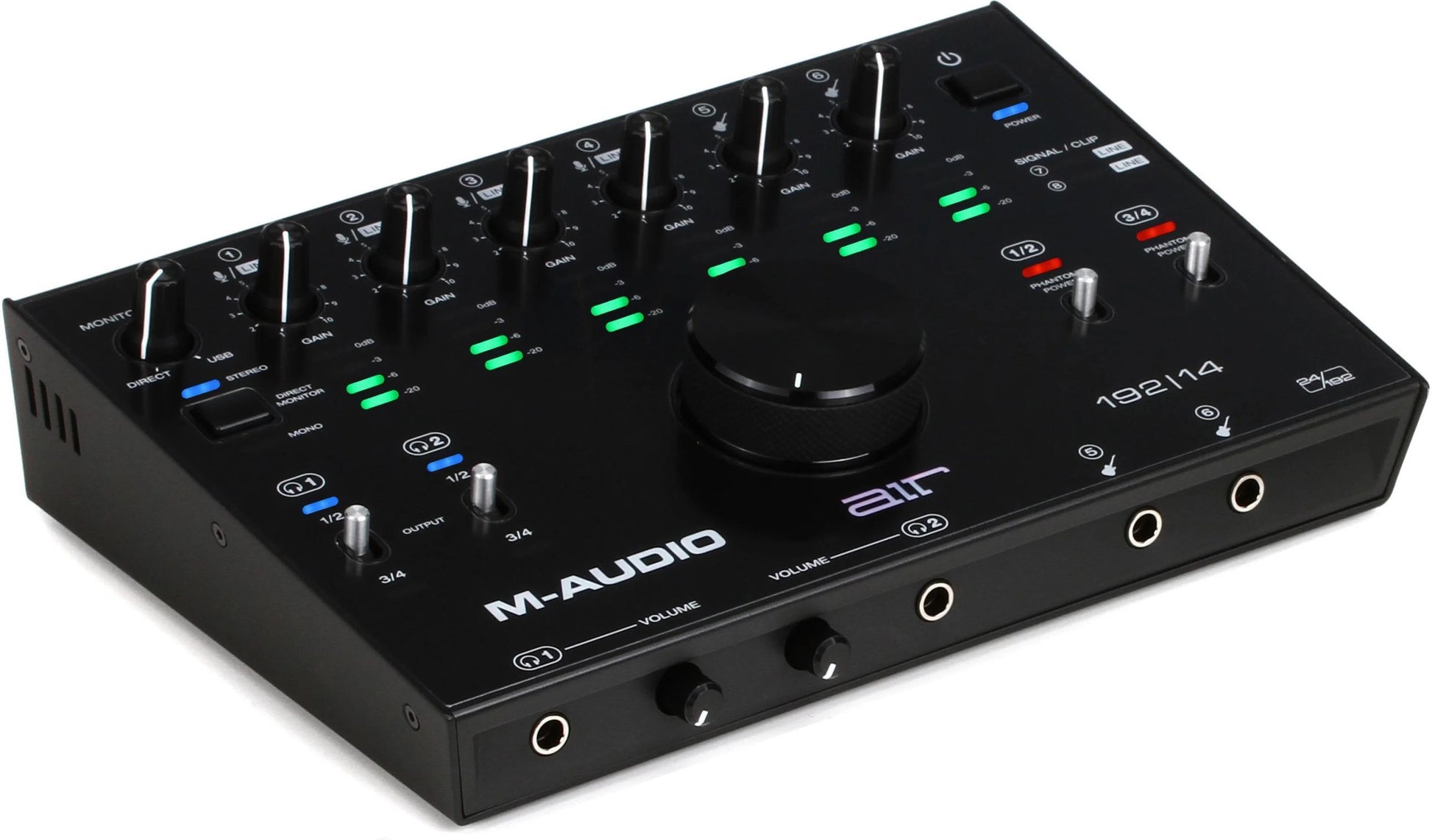 M-AUDIO 4 XLR-1/4IN INPUTS CRYSTAL PREAMPS SOFTWARE INCLUDED