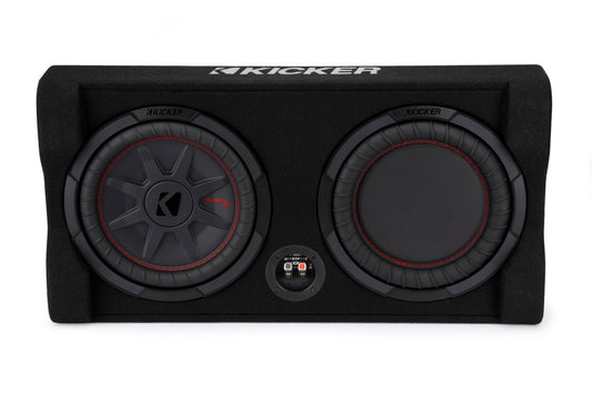 Kicker 48TRTP102 10" Down-Firing Loaded Subwoofer Enclosure