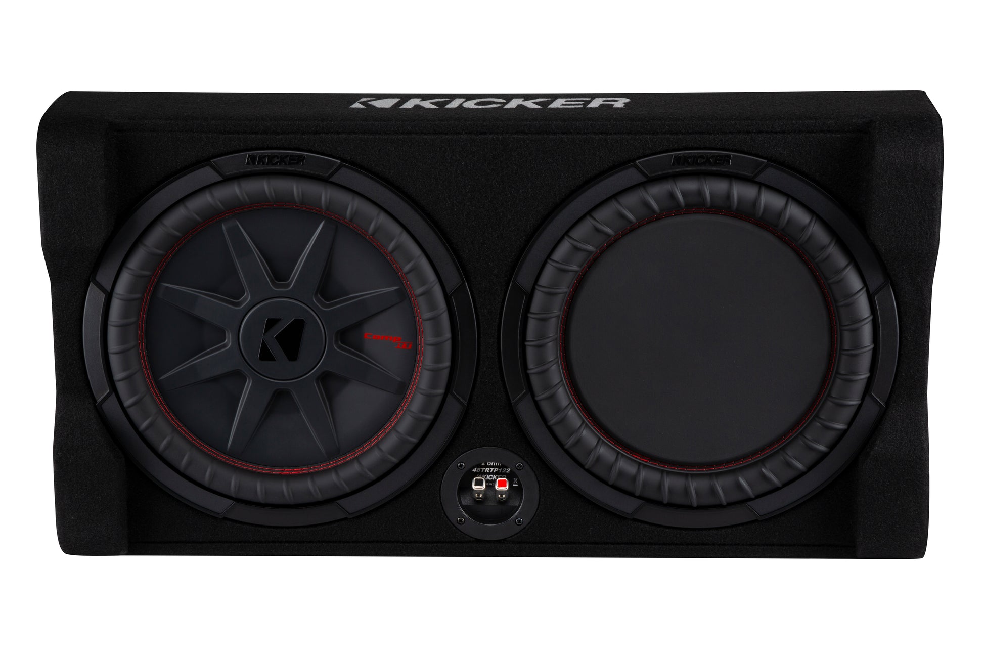Kicker 48TRTP122 12inch Down-Firing Loaded Subwoofer Enclosure