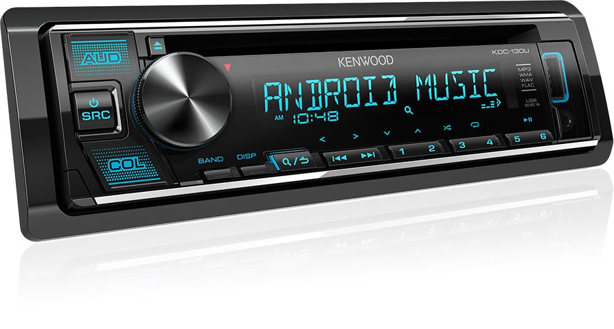 Kenwood KDC-130U 1-DIN USB / CD Receiver