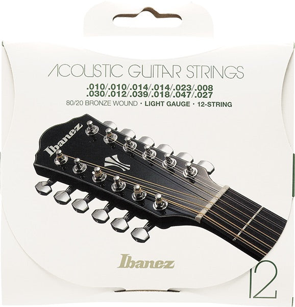 IBANEZ 12STR LIGHT GAUGE BRONZE WOUND