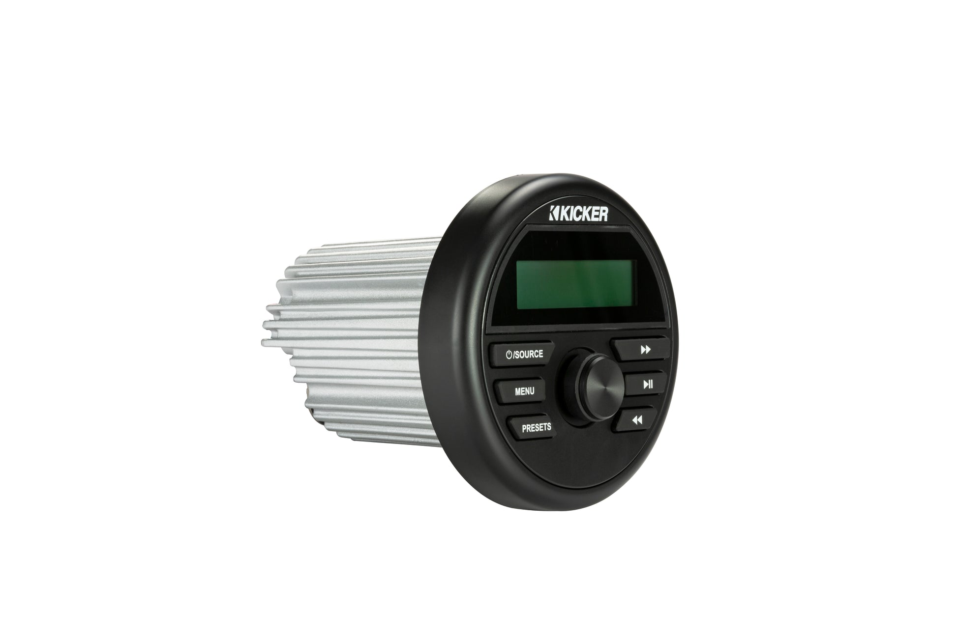 Kicker Marine KMC2 Multimedia Gauge-Style Receiver BT