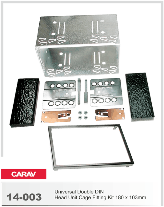 2-DIN Universal Cage Kit 180x103mm
