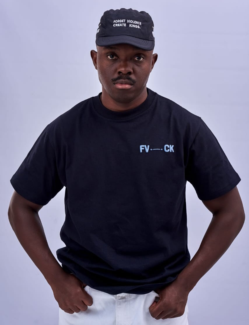 Forget Violence CREATE KINGS phrase out 5panel cap