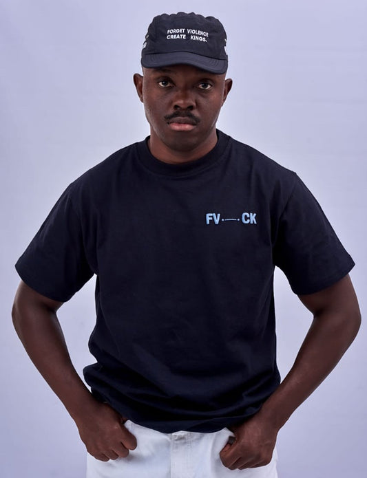 Forget Violence CREATE KINGS phrase out 5panel cap