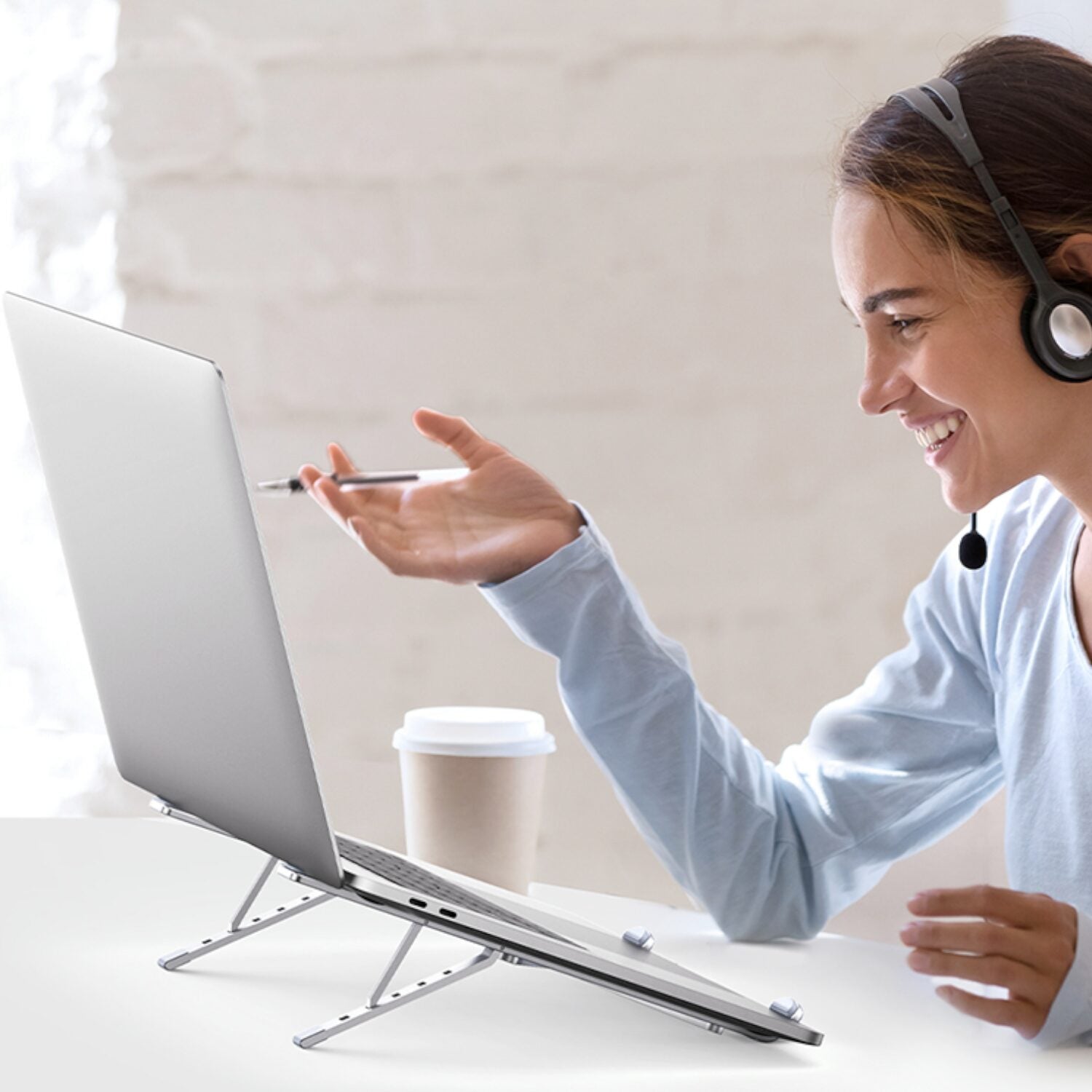 Ugreen Aluminium Adjustable Laptop Stand - alternate product view 4