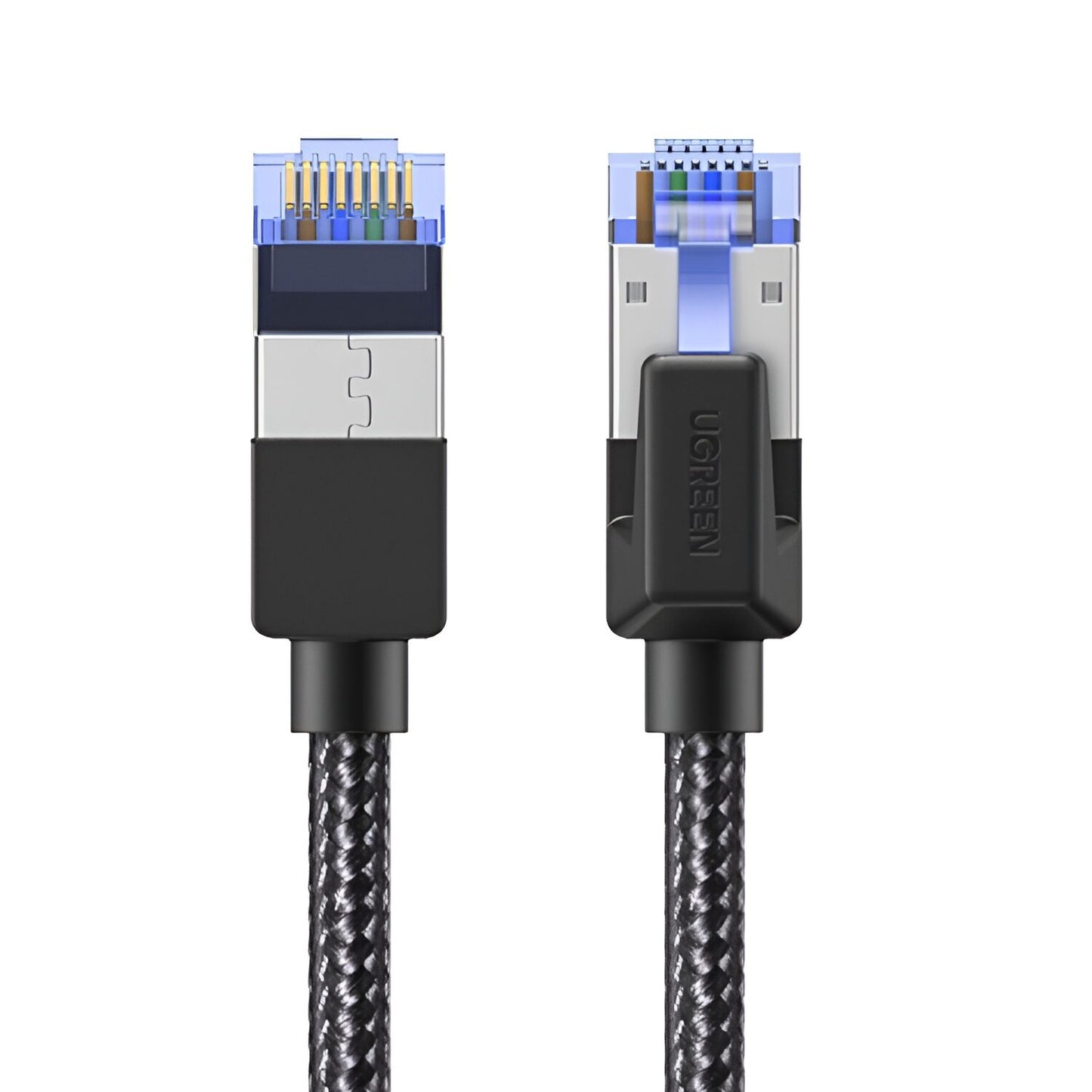 Ugreen Cat8 Nylon Braided Ethernet Cable - 40Gbps with Modular Plugs - 5m - alternate product view 2