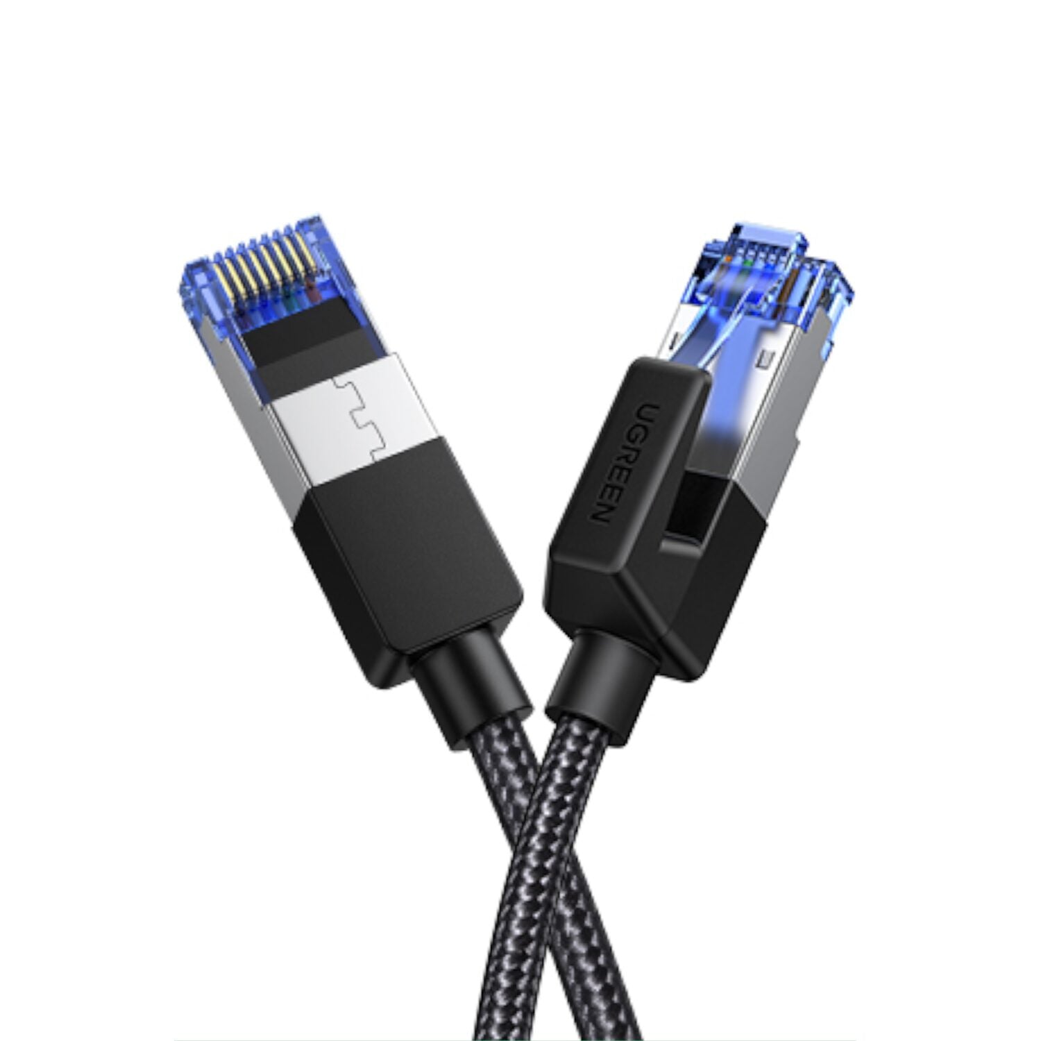Ugreen Cat8 Nylon Braided Ethernet Cable - 40Gbps with Modular Plugs - 5m - alternate product view 3
