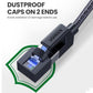 Ugreen Cat8 Nylon Braided Ethernet Cable - 40Gbps with Modular Plugs - 5m - alternate product view 4
