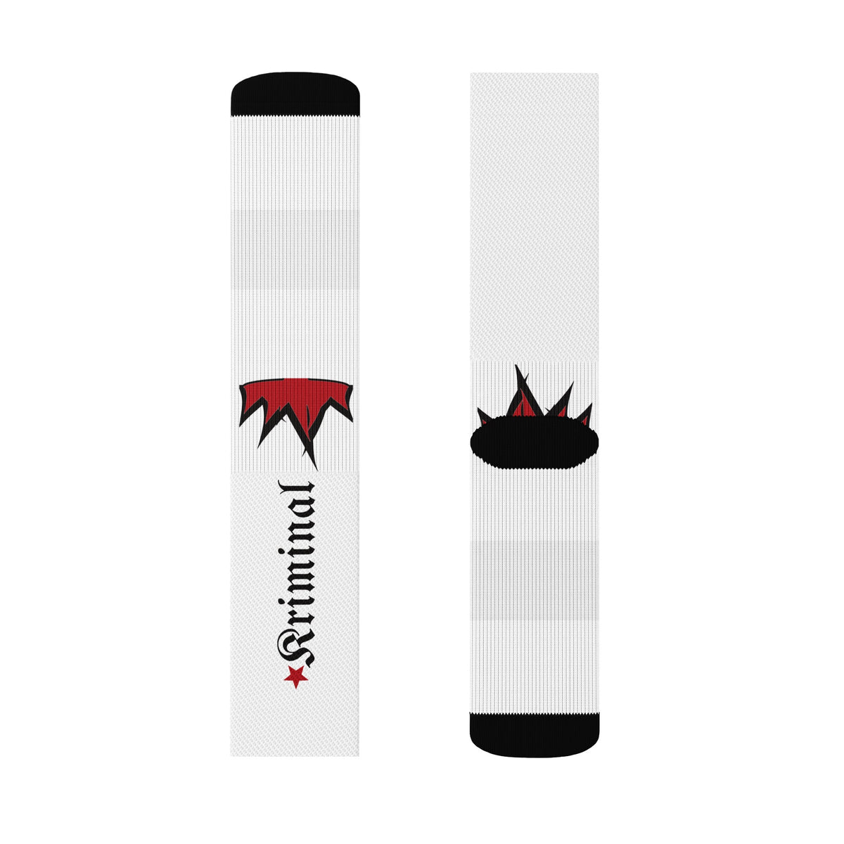 Kriminal "Hellfire" Crew Socks – product view 3