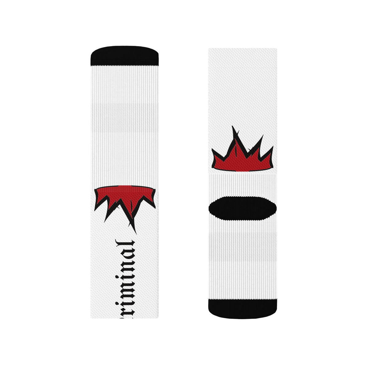 Kriminal "Hellfire" Crew Socks – product view 6