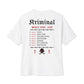 Kriminal "04.20 World Tour" Oversized Tee – product view 2