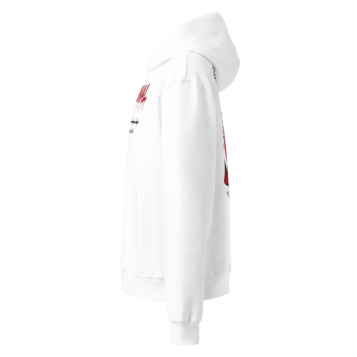 Kriminal "Blood Oath" Oversized Hoodie – product view 3