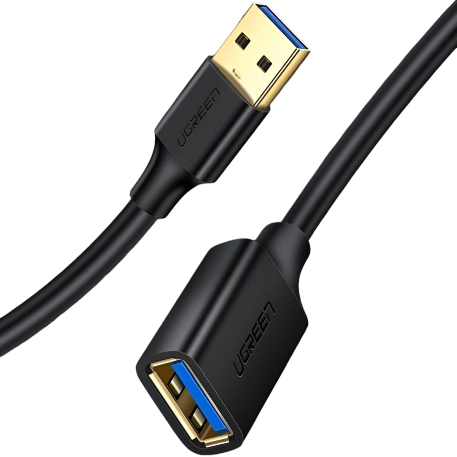 Ugreen USB 3.0 Extension Cable – Male to Female, 5Gbps Data Transfer - 1m - alternate product view 2