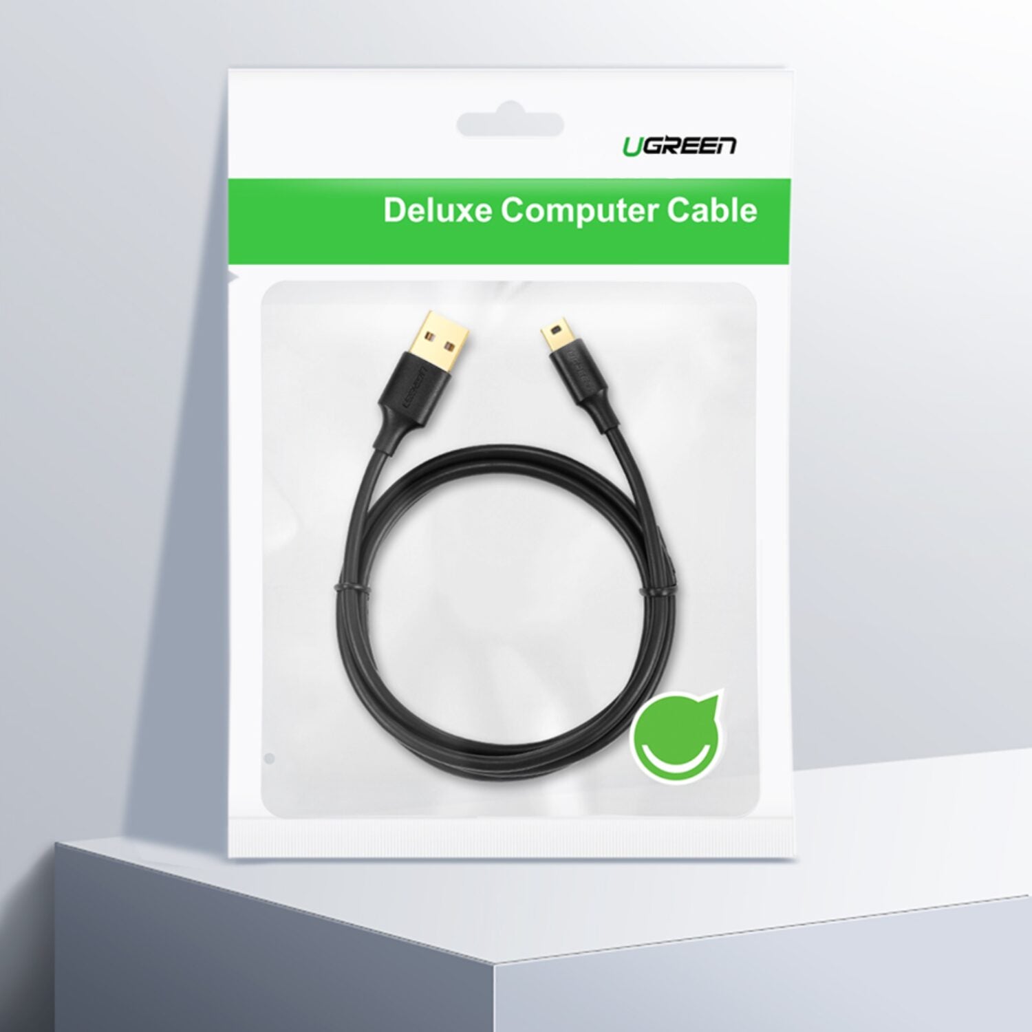 Ugreen US132 USB to Mini USB 2.0, 450Mbps SuperSpeed Cable - 1m - alternate product view 5