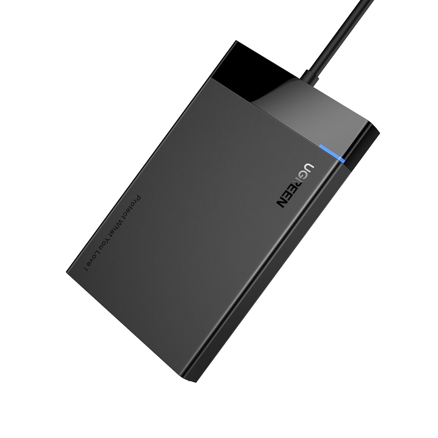 Ugreen USB 3.0 to 2.5” SATA Hard Drive Enclosure (Non-Detachable Cable) - alternate product view 2