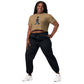 Afro-Geisha-Crop Top for Women