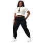 Afro-Geisha-Crop Top for Women