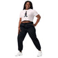 Afro-Geisha-Crop Top for Women