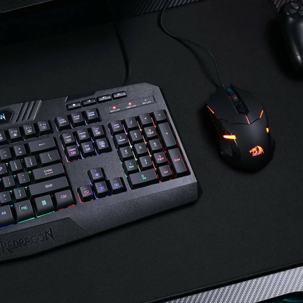 REDRAGON CENTROPHORUS 7200DPI RGB Gaming Mouse – Black