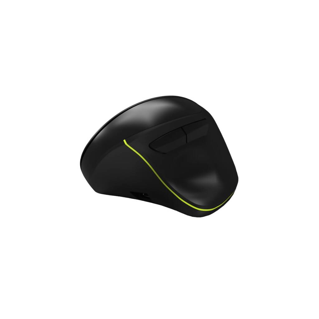 Port Connect Wireless Rechargeable Ergonoc Mouse Bluetooth – Black