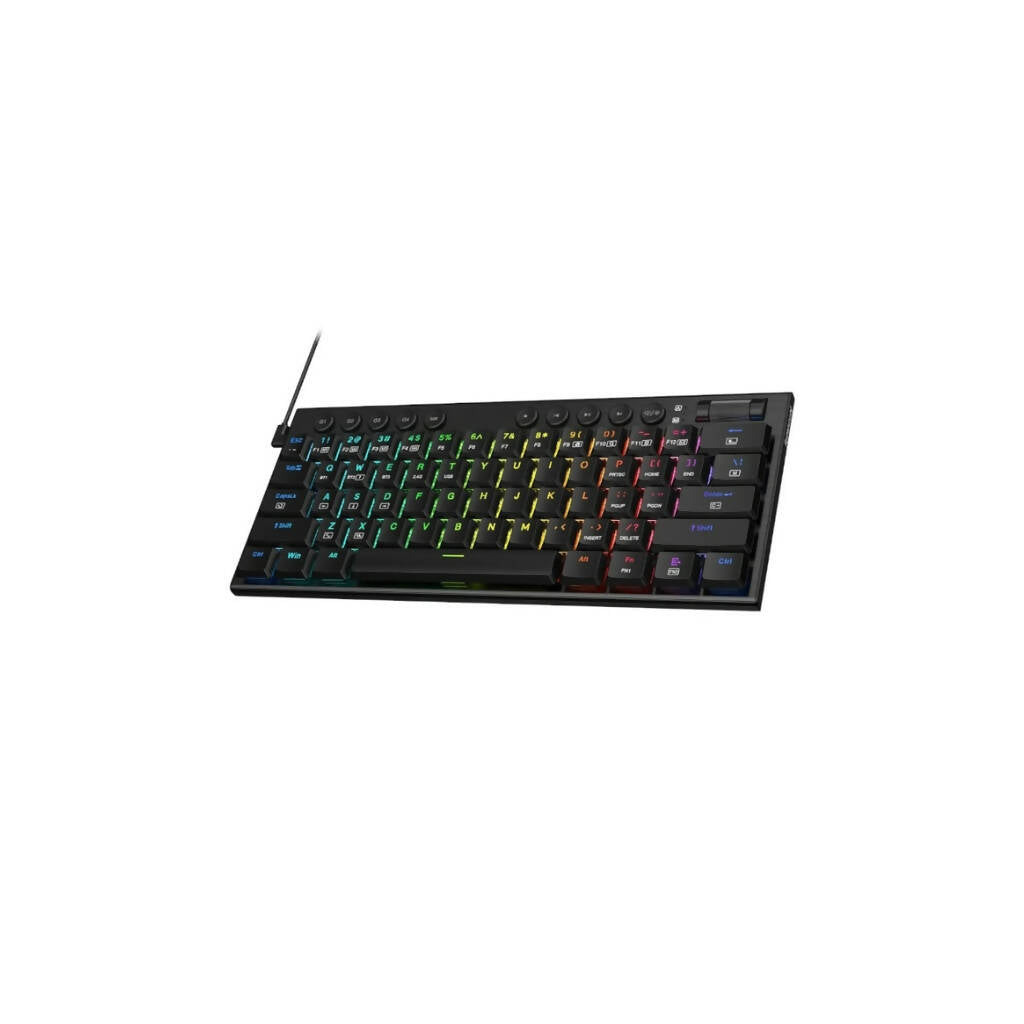 REDRAGON Noctis 61Key Red Switch RGB Low Profile Gaming Mechanical Keyboard – Black